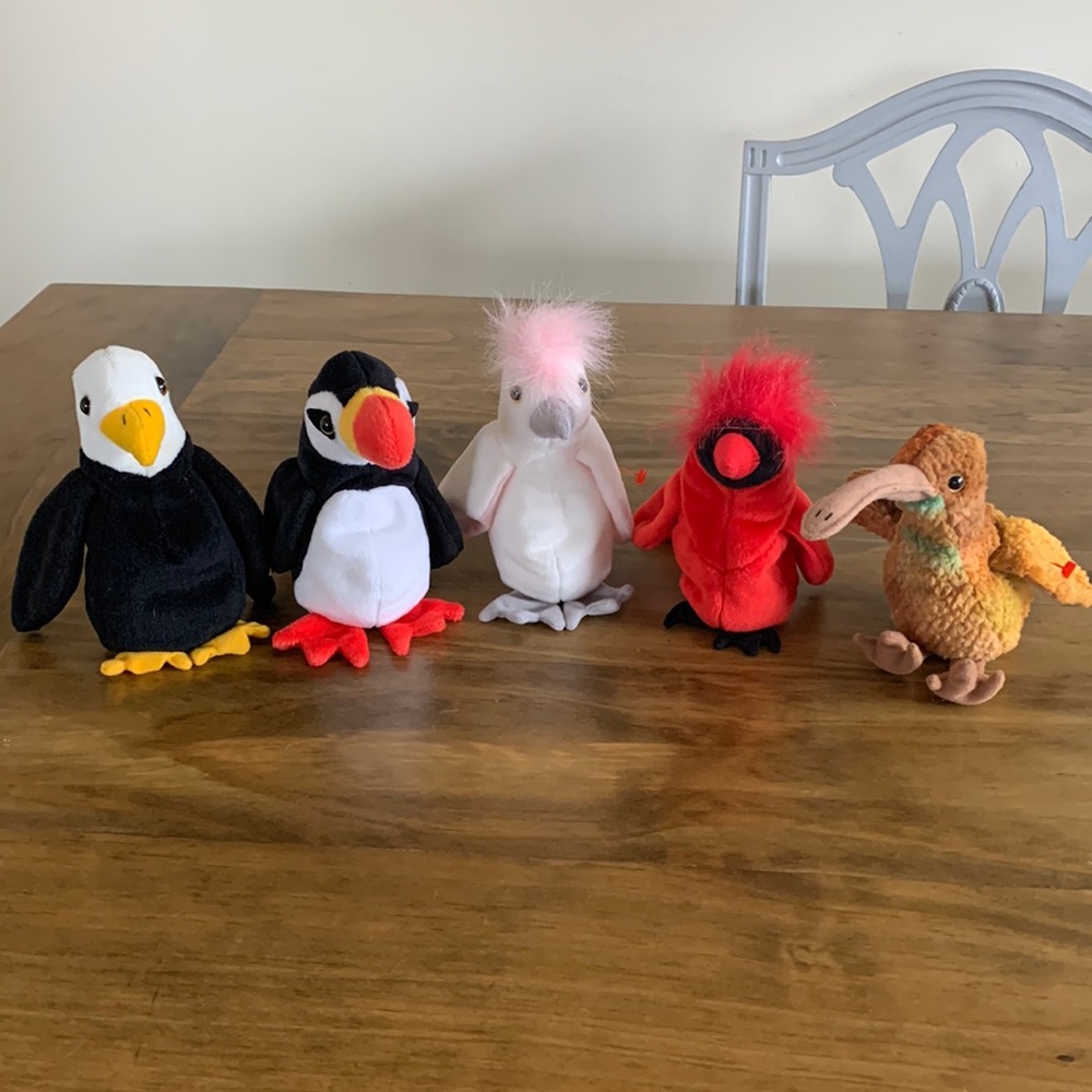 Beanie Babies—-the bird collection